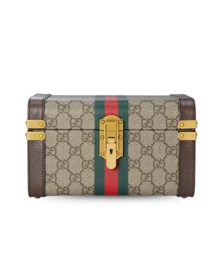 Gucci Savoy Medium Beauty Case Beige 7.8in/20cm 768184 FAB3W 9747