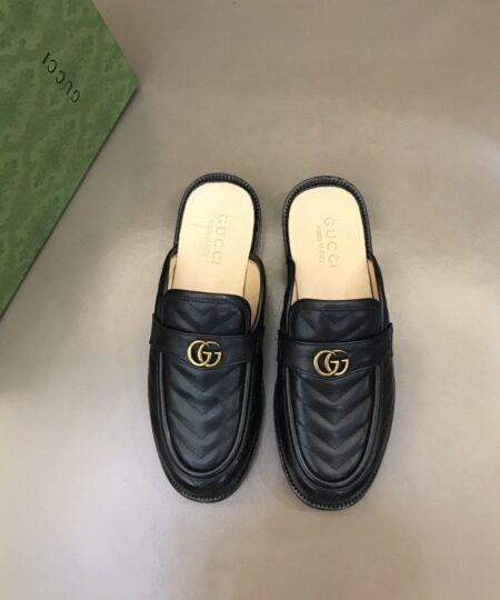 Alternative view of Gucci Slipper With Interlocking G Black For Men