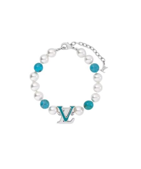 Louis Vuitton Turquoise Rodeo Bracelet 20cm/7.9in – M1154A