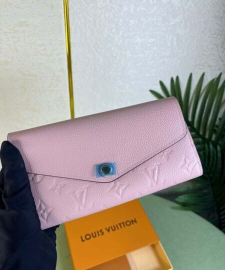 Alternative view of Louis Vuitton Sarah Wallet Combines Monogram Empreinte Rose Ballerine Pink For Women 19cm LV M61291