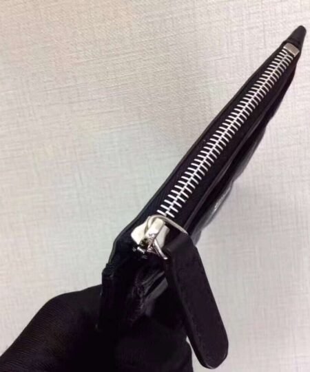 Alternative view of Chanel CO-CO Chanel 19 Pouch 11.5cm/4.5in Silver Hardware For Women Black