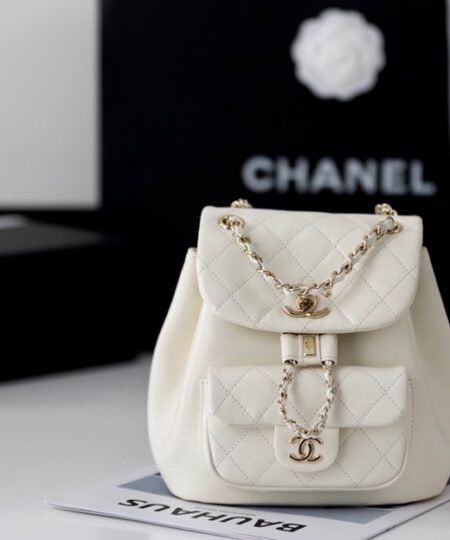 Alternative view of Chanel Backpack White For Women 7 in/18cm