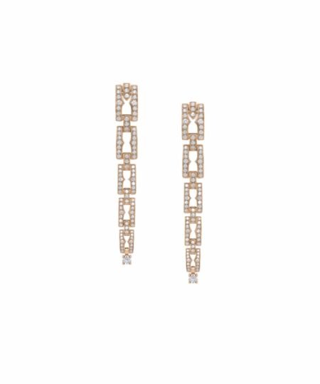 Bvlgari B.zero1 Earrings Rose Gold For Women 361190
