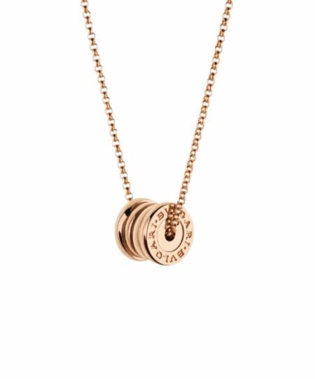 Bvlgari B.zero1 Necklace Rose Gold For Women 357255
