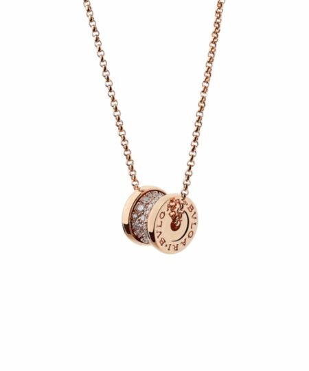 Bvlgari B.zero1 Necklace Rose Gold For Women 351116