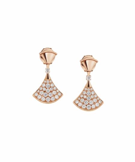 Bvlgari Divas’ Dream Earrings Rose Gold For Women 351054
