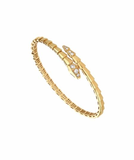 Bvlgari Serpenti Viper Bracelet Yellow Gold For Women 360701