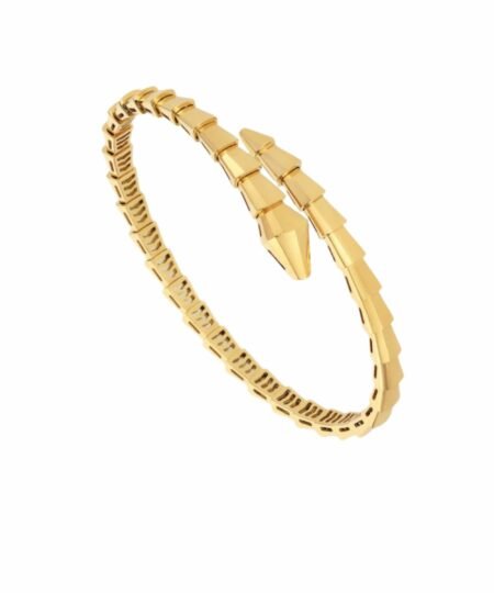 Bvlgari Serpenti Viper Bracelet Yellow Gold For Women 360722