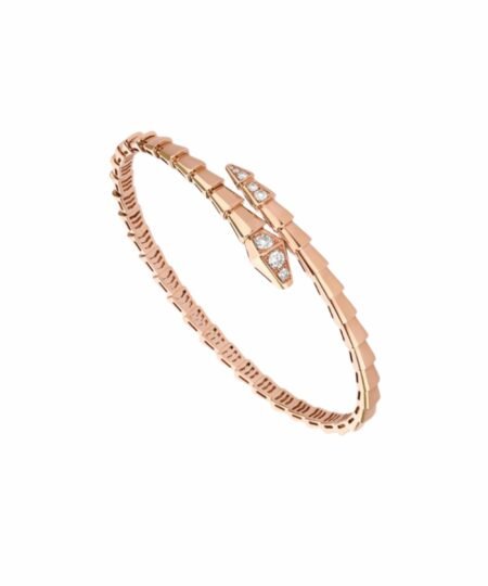 Bvlgari Serpenti Viper Bracelet Rose Gold For Women 360704