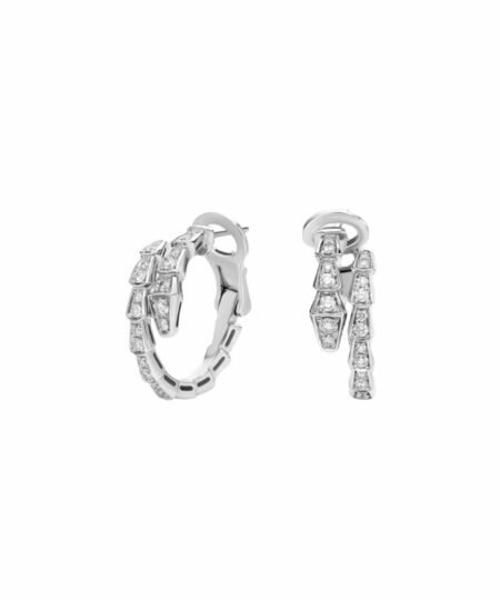 Alternative view of Bvlgari Serpenti Viper Earrings White Gold For Women 358360