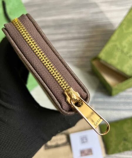 Alternative view of Gucci Diana Jumbo GG Zip Around Wallet With GG Signature Brown For Men 7.5in/19cm GG