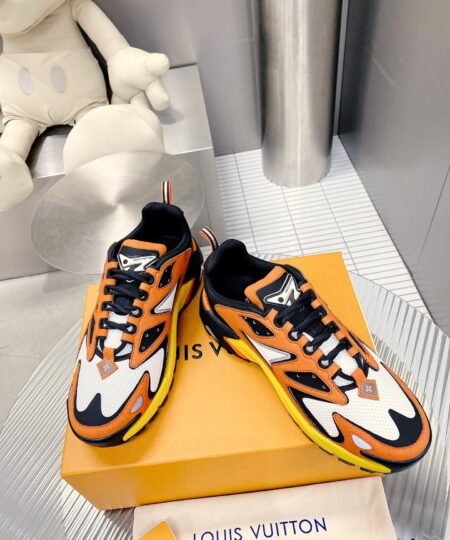 Louis Vuittion LV Runner Tatic Sneaker Orange For Men LV