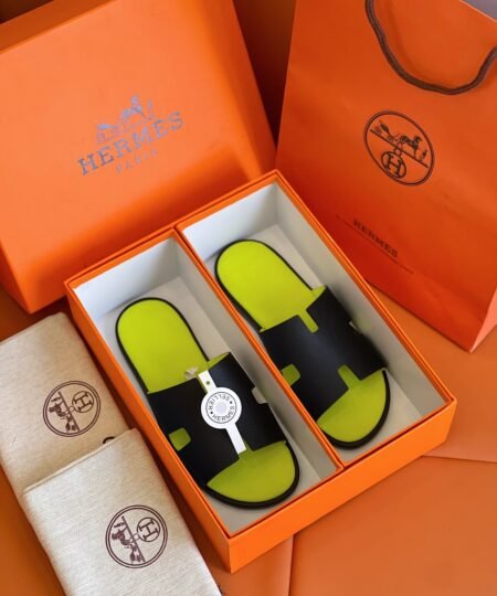 Hermes Izmir Sandal Black For Men