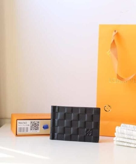 Louis Vuitton Marco Wallet Damier Inifini For Men 4.5in/11.5cm LV