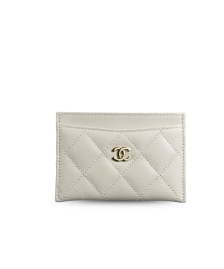 Chanel Classic Card Holder Light Grey For Women 4.4in/11.2cm AP0213 B10583 NW786