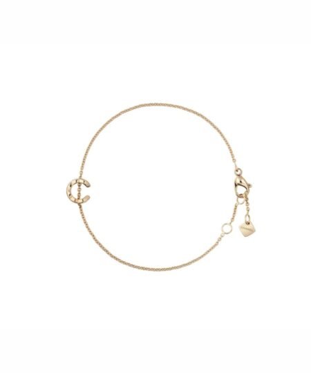Chanel Coco Bracelet Beige Gold For Women J12303
