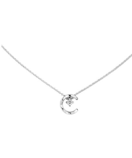 Chanel Coco Necklace White Gold For Women J12104