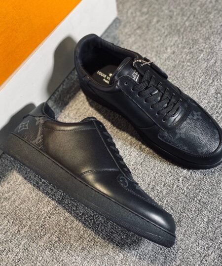 Louis Vuitton Rivoli Sneaker Black For Men LV