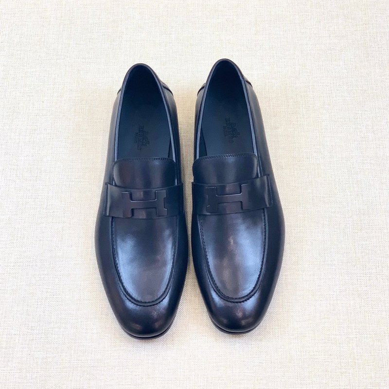 Hermes Paris Loafer Black For Men - Image 6