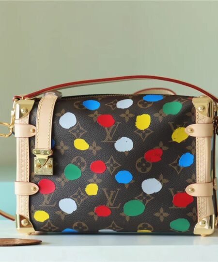 Louis Vuitton Side Trunk PM Monogram Canvas For Women, Women’s Bags, Shoulder And Crossbody Bags 8.3in/21cm LV