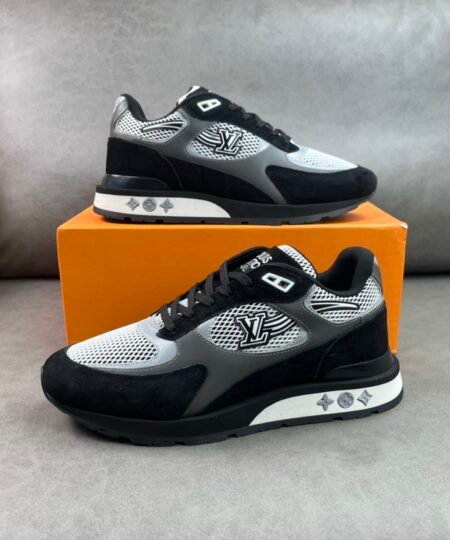 Louis Vuitton Run Away Sneaker Black For Men LV 1A9J17