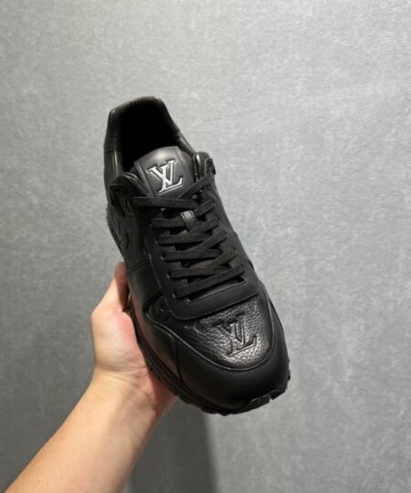 Louis Vuitton Run Away Sneaker Black For Men LV 1A9ZKQ
