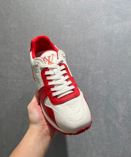 Louis Vuitton Run Away Sneaker Red For Men LV