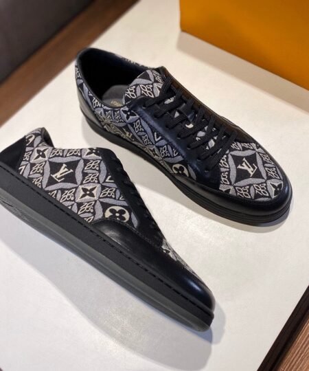 Louis Vuittion Offshore Sneaker Black For Men LV