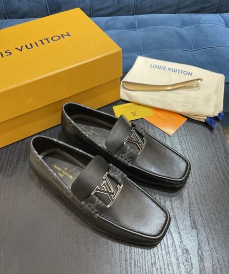 Louis Vuittion Major Loafer Black For Men LV
