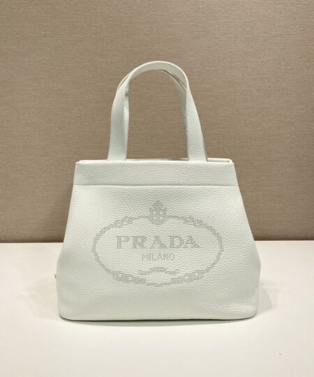 Prada Small Tote White For Women, Women’s Bags 12.6in/32cm