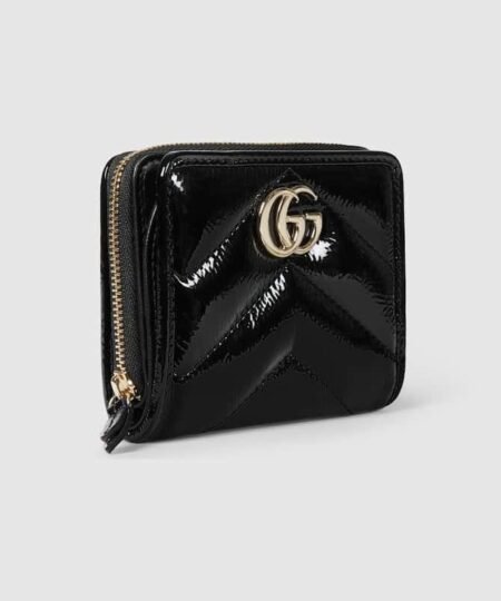 Alternative view of Gucci GG Marmont Mini Wallet Black For Women 4.3in/11cm 795520 AADQB 1000