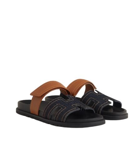 Hermes Chypre Sandal Blue Brut/Natural For Men – H242886ZH48420