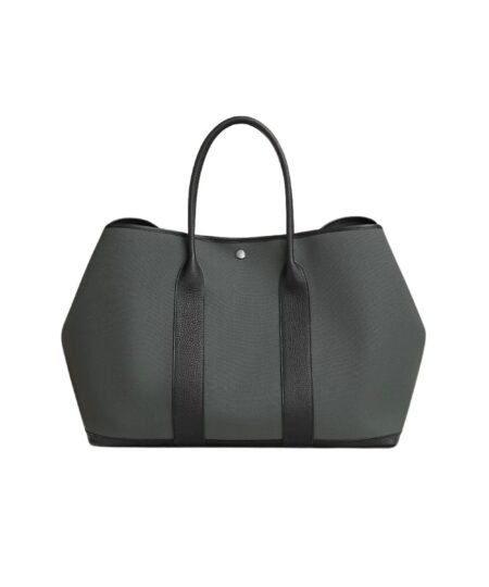 Hermes Garden Party 49 Voyage Bag Vert Mangrove/Noir For Men 49cm/19.3in – H082624CKAT