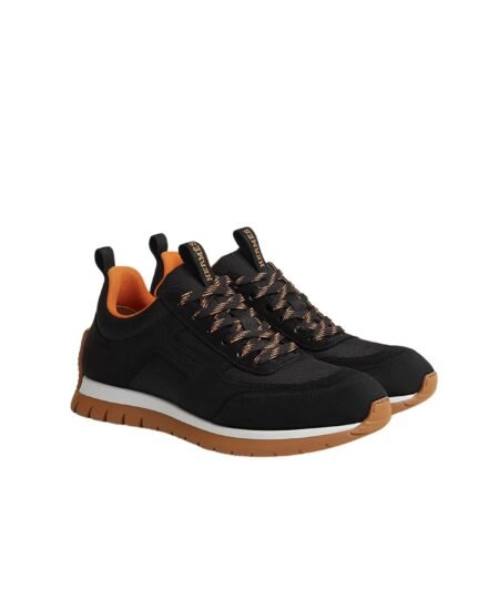 Hermes Jimmy Sneaker Black For Men – H242978ZH01400