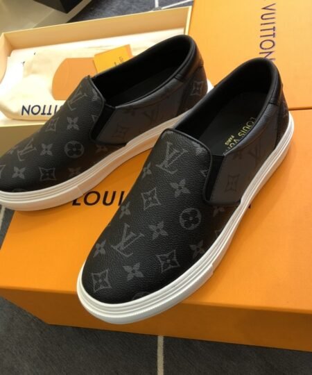 Louis Vuitton LV Slip On Black For Men LV