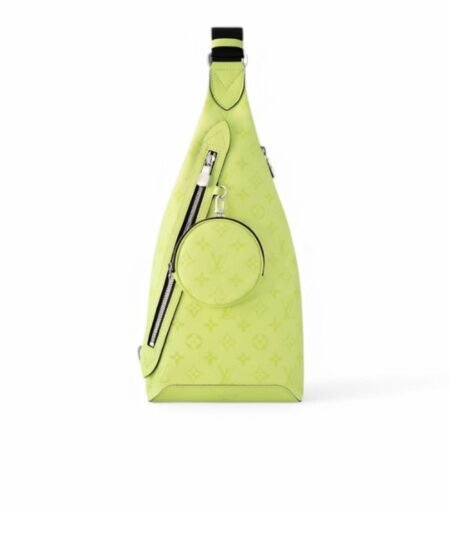 Louis Vuitton Duo Slingbag Lemon Yellow For Men 7.9in/20cm M14071