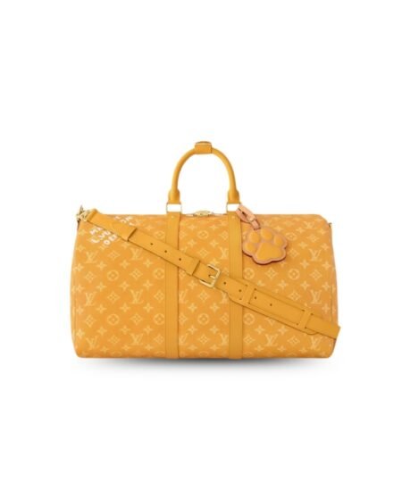 Louis Vuitton Keepall Bandoulière 45 Yellow For Men 17.7in/45cm M12880
