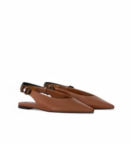 Louis Vuitton Legacy Slingback Ballerina Cognac Brown For Women 1AHODE