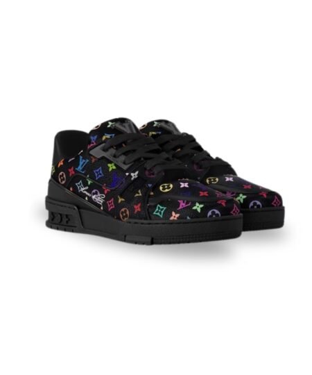 Louis Vuitton LV x TM LV Trainer Sneaker Black For Women 1AGZE3