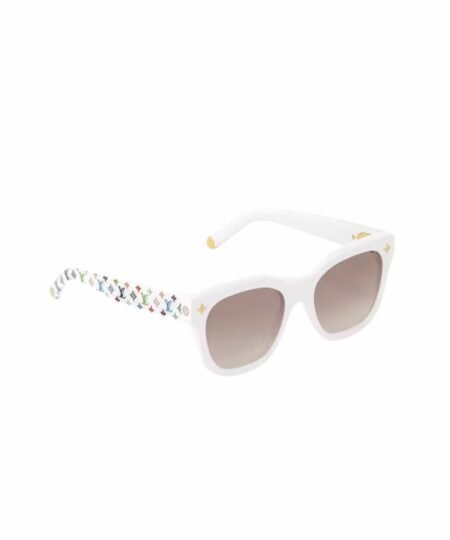 Alternative view of Louis Vuitton LV x TM My Monogram Multicolor Square Sunglasses White For Women Z2725W