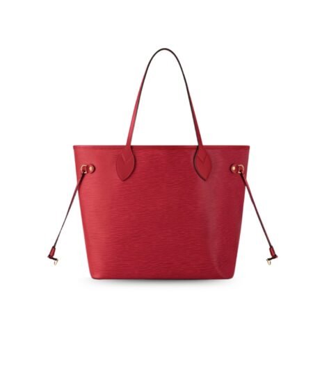 Louis Vuitton Neverfull MM Bag Castillan Red For Women 12.2in/31cm M12755