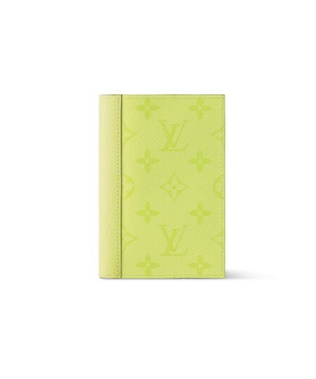 Louis Vuitton Passport Cover Lemon Yellow For Men 3.9in/10cm M14115