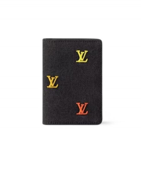 Louis Vuitton Pocket Organizer Gradient Orange For Men 3in/7.5cm M13965
