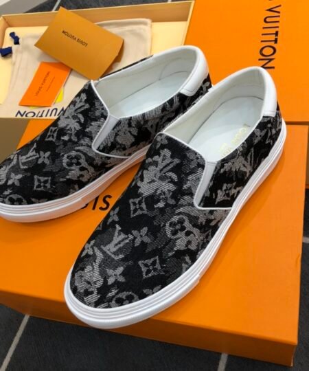 Louis Vuitton LV Slip On Black For Men LV