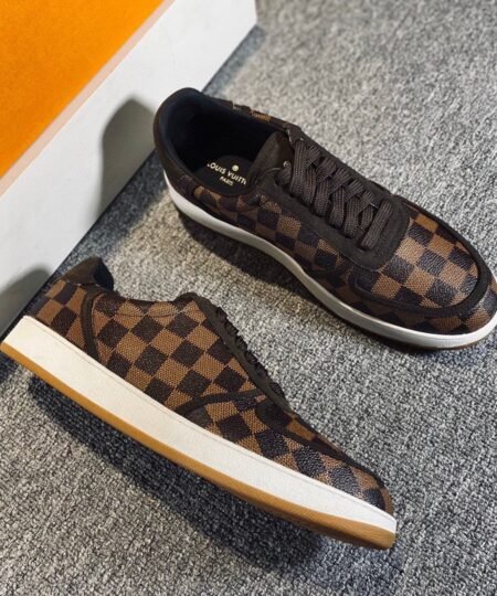 Louis Vuitton Rivoli Sneaker Brown For Men LV