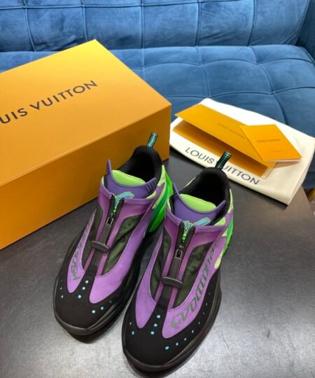 Louis Vuittion Millenium Sneaker Purple For Men LV 1A9IEK