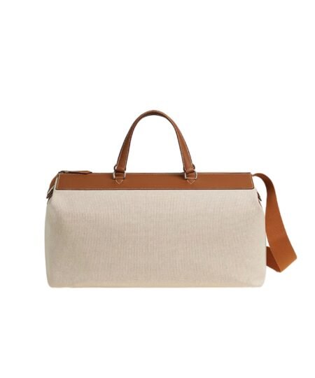 Hermes R.M.S Weekender Bag Beige For Men 49cm/19.2in – H084973CKAB