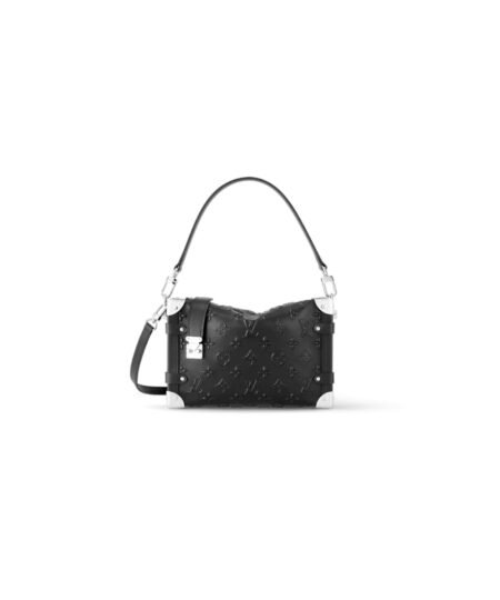 Louis Vuitton Side Trunk Monogram Black For Women 8.3in/21cm M21709
