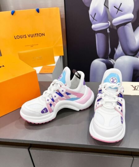 Louis Vuitton Women’s LV Archlight Sneaker Pink And Blue For Women LV
