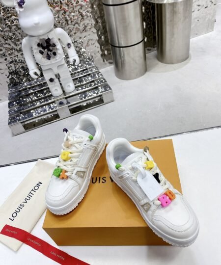 Louis Vuitton LV Trainer Sneaker White For Men LV
